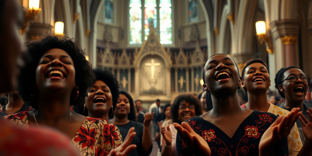 The Role of Gospel Music in Shaping Community Identity and Social Movements within Black Church Culture